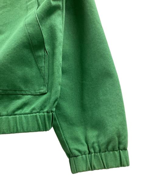stussy（ステューシー）stussy (ステューシー) Canvas Work Jacket グリーン サイズ:Sの古着・服飾アイテム