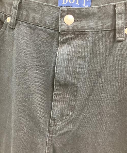 BoTT（ボット）BoTT (ボット) Canvas Work Pant ブラック サイズ:W36の古着・服飾アイテム