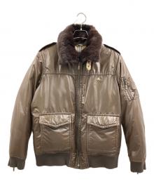 BURBERRY BLACK LABEL（バーバリーブラックレーベル）の古着「BURBERRY BLACK LABEL　ダウンジャケット」｜ブラウン