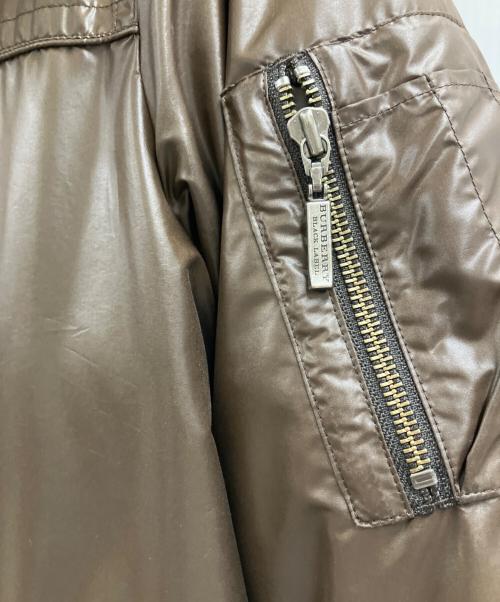 BURBERRY BLACK LABEL（バーバリーブラックレーベル）BURBERRY BLACK LABEL (バーバリーブラックレーベル) BURBERRY BLACK LABEL　ダウンジャケット ブラウン サイズ:Lの古着・服飾アイテム