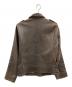 BURBERRY BLACK LABEL (バーバリーブラックレーベル) BURBERRY BLACK LABEL　レザージャケット ブラウン サイズ:L：10000円