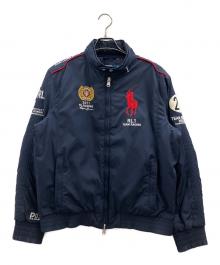 POLO RALPH LAUREN（ポロ・ラルフローレン）の古着「中綿ジャケット」｜ネイビー