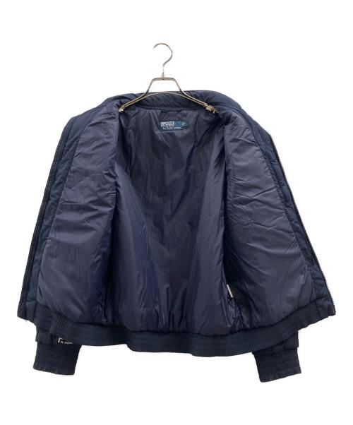 POLO RALPH LAUREN（ポロ・ラルフローレン）POLO RALPH LAUREN (ポロ・ラルフローレン) 中綿ジャケット ネイビー サイズ:Lの古着・服飾アイテム