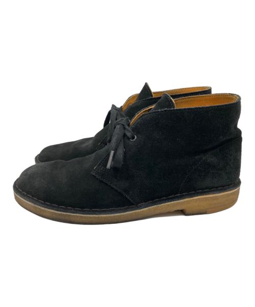 CLARKS（クラークス）CLARKS (クラークス) デザートブーツ ブラック サイズ:US8Mの古着・服飾アイテム