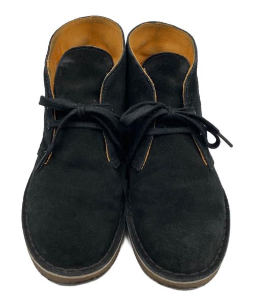 CLARKS（クラークス）CLARKS (クラークス) デザートブーツ ブラック サイズ:US8Mの古着・服飾アイテム