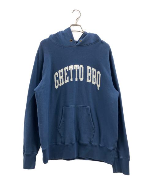 TACOMA FUJI RECORDS（タコマ フジ レコード）TACOMA FUJI RECORDS (タコマ フジ レコード) プルオーバーパーカー ネイビー サイズ:XLの古着・服飾アイテム