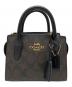 COACH（コーチ）の古着「COACH　アンドレア ミニ キャリーオール」｜ダークブラウン