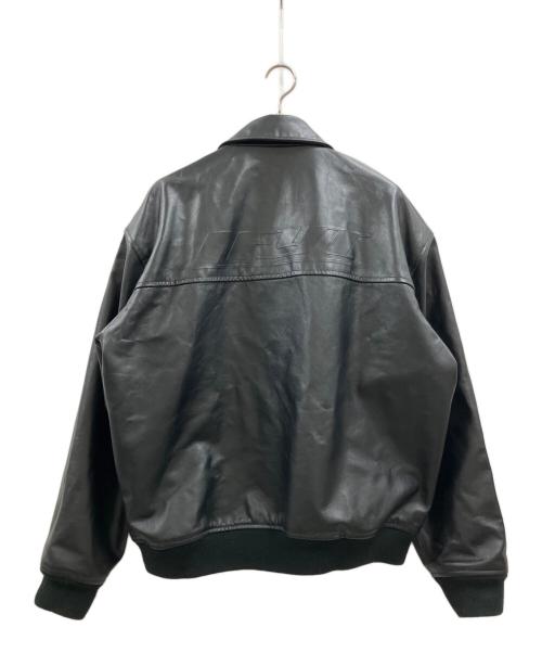 LFYT（エルエフワイティー）LFYT (エルエフワイティー) LFYT　LEATHER EMBOSS JACKETレザージャケット ブラック サイズ:XLの古着・服飾アイテム