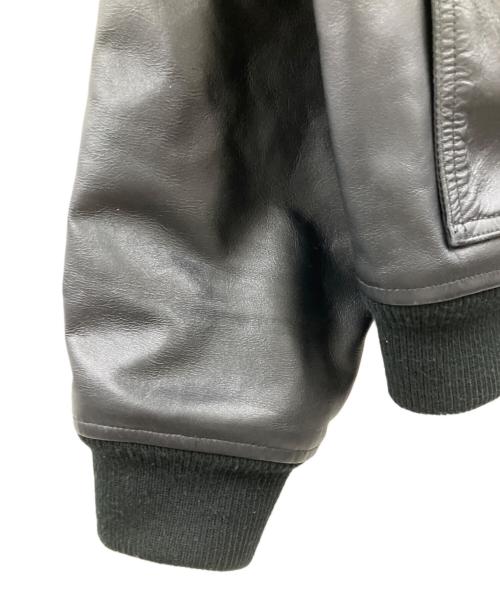 LFYT（エルエフワイティー）LFYT (エルエフワイティー) LFYT　LEATHER EMBOSS JACKETレザージャケット ブラック サイズ:XLの古着・服飾アイテム