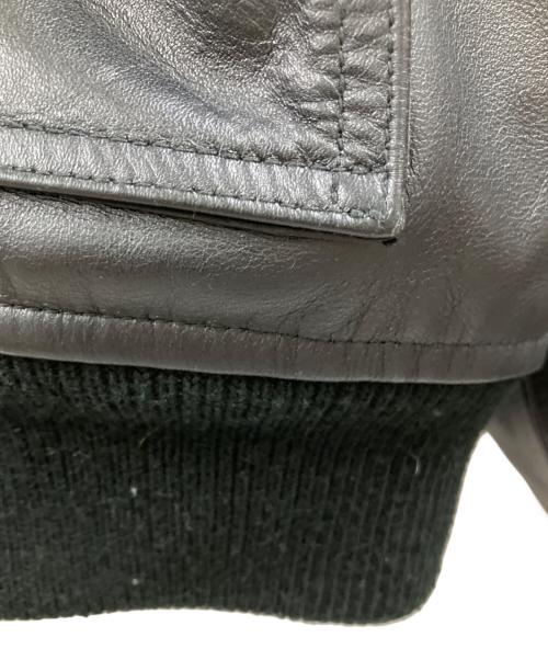 LFYT（エルエフワイティー）LFYT (エルエフワイティー) LFYT　LEATHER EMBOSS JACKETレザージャケット ブラック サイズ:XLの古着・服飾アイテム