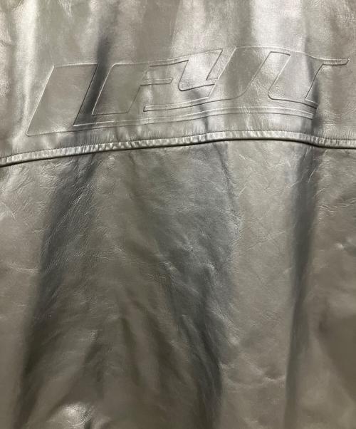 LFYT（エルエフワイティー）LFYT (エルエフワイティー) LFYT　LEATHER EMBOSS JACKETレザージャケット ブラック サイズ:XLの古着・服飾アイテム
