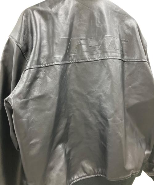 LFYT（エルエフワイティー）LFYT (エルエフワイティー) LFYT　LEATHER EMBOSS JACKETレザージャケット ブラック サイズ:XLの古着・服飾アイテム