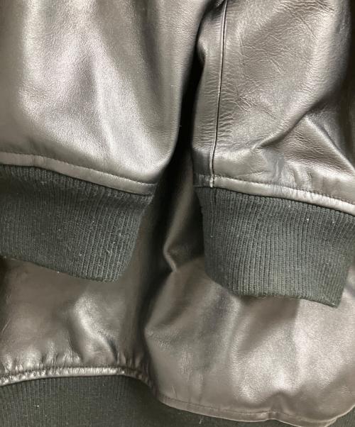 LFYT（エルエフワイティー）LFYT (エルエフワイティー) LFYT　LEATHER EMBOSS JACKETレザージャケット ブラック サイズ:XLの古着・服飾アイテム