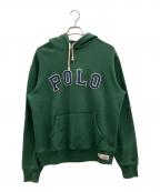 POLO RALPH LAURENポロ・ラルフローレン）の古着「プルオーバーパーカー」｜グリーン