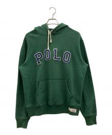 POLO RALPH LAUREN（ポロ・ラルフローレン）の古着「プルオーバーパーカー」｜グリーン