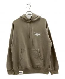 NEIGHBORHOOD×WIND AND SEA（ネイバーフッド×ウィンダンシー）の古着「NEIGHBORHOOD　WIND AND SEA　　プルオーバーパーカー」｜オリーブ