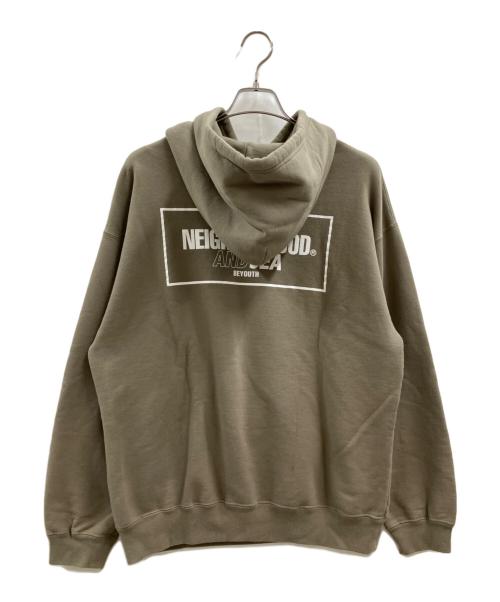 NEIGHBORHOOD（ネイバーフッド）NEIGHBORHOOD (ネイバーフッド) WIND AND SEA (ウィンダンシー) NEIGHBORHOOD　WIND AND SEA　　プルオーバーパーカー オリーブ サイズ:Mの古着・服飾アイテム