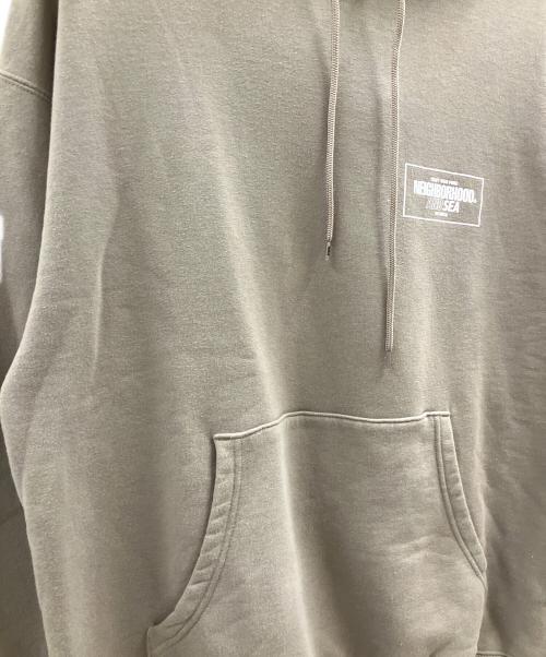 NEIGHBORHOOD（ネイバーフッド）NEIGHBORHOOD (ネイバーフッド) WIND AND SEA (ウィンダンシー) NEIGHBORHOOD　WIND AND SEA　　プルオーバーパーカー オリーブ サイズ:Mの古着・服飾アイテム