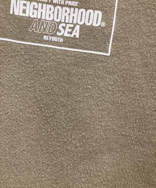 NEIGHBORHOOD（ネイバーフッド）NEIGHBORHOOD (ネイバーフッド) WIND AND SEA (ウィンダンシー) NEIGHBORHOOD　WIND AND SEA　　プルオーバーパーカー オリーブ サイズ:Mの古着・服飾アイテム