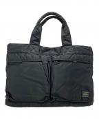 PORTERポーター）の古着「PORTER　TOTE BAG　　トートバッグ」｜ブラック