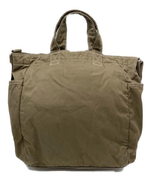 PORTER（ポーター）PORTER (ポーター) PORTER　SHOULDER TOTE BAG　2WAYバッグ カーキの古着・服飾アイテム