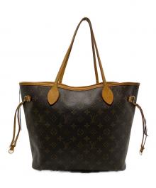 LOUIS VUITTON（ルイ ヴィトン）の古着「LOUIS VUITTON　ネヴァーフルMM　　トートバッグ」｜ブラウン