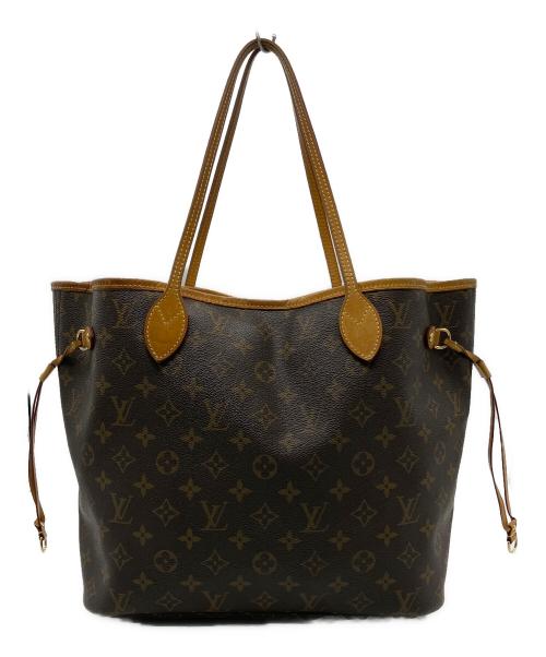 LOUIS VUITTON（ルイ ヴィトン）LOUIS VUITTON (ルイ ヴィトン) LOUIS VUITTON　ネヴァーフルMM　　トートバッグ ブラウンの古着・服飾アイテム