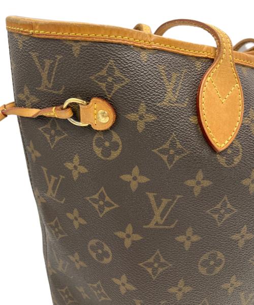 LOUIS VUITTON（ルイ ヴィトン）LOUIS VUITTON (ルイ ヴィトン) LOUIS VUITTON　ネヴァーフルMM　　トートバッグ ブラウンの古着・服飾アイテム