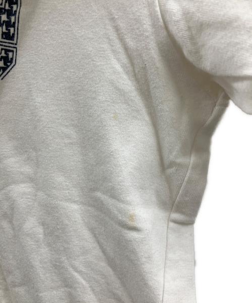 stussy（ステューシー）stussy (ステューシー) 半袖Tシャツ ホワイト×ネイビー サイズ:Mの古着・服飾アイテム