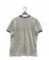 stussy (ステューシー) 半袖Tシャツ ホワイト×ネイビー サイズ:M：5000円