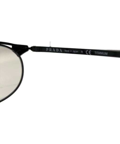 PRADA（プラダ）PRADA (プラダ) PRADA　伊達眼鏡 ブラックの古着・服飾アイテム