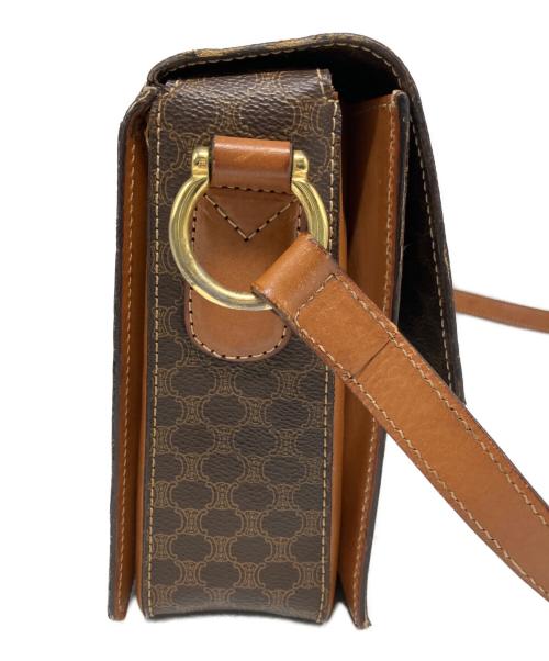 CELINE（セリーヌ）CELINE (セリーヌ) CELINE　オールドマカダム　ショルダーバッグ ブラウンの古着・服飾アイテム