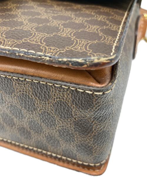 CELINE（セリーヌ）CELINE (セリーヌ) CELINE　オールドマカダム　ショルダーバッグ ブラウンの古着・服飾アイテム