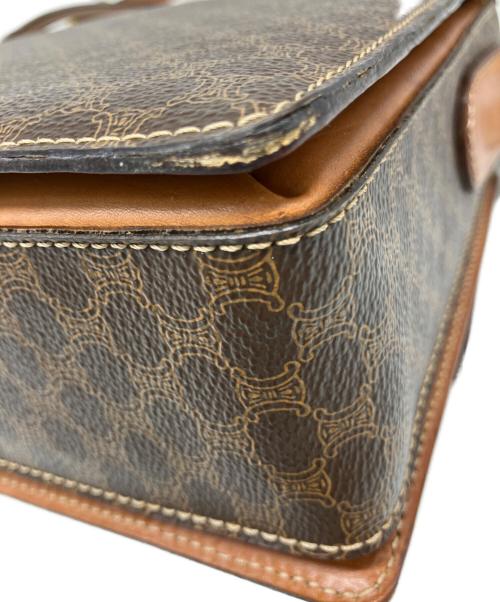CELINE（セリーヌ）CELINE (セリーヌ) CELINE　オールドマカダム　ショルダーバッグ ブラウンの古着・服飾アイテム