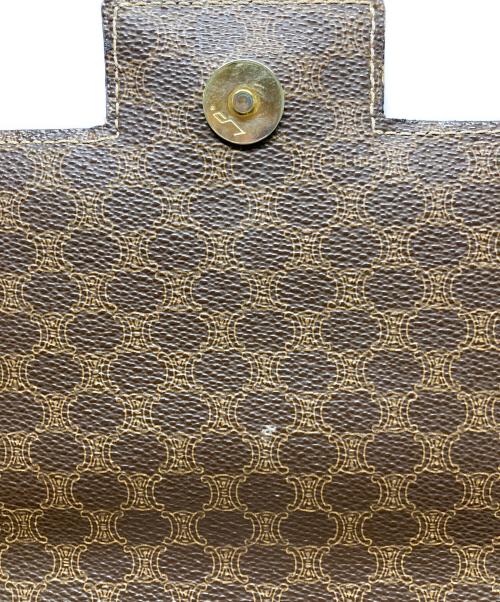 CELINE（セリーヌ）CELINE (セリーヌ) CELINE　オールドマカダム　ショルダーバッグ ブラウンの古着・服飾アイテム