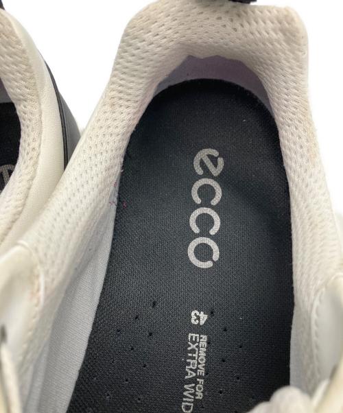ECCO（エコー）ECCO (エコー) ECCO　ゴルフシューズ ホワイト サイズ:27.5ｃｍの古着・服飾アイテム
