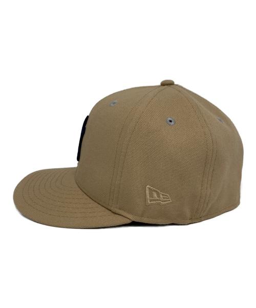 New Era（ニューエラ）New Era (ニューエラ) New Era　East VS West　キャップ ベージュ×パープルの古着・服飾アイテム