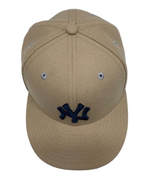 New Era（ニューエラ）New Era (ニューエラ) New Era　East VS West　キャップ ベージュ×パープルの古着・服飾アイテム