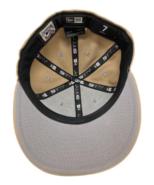 New Era（ニューエラ）New Era (ニューエラ) New Era　East VS West　キャップ ベージュ×パープルの古着・服飾アイテム