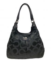 COACH（コーチ）の古着「COACH　ハンドバッグ」｜ブラック
