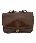 DOONEY&BOURKEドゥーニーアンドバーク）の古着「DOONEY&BOURKE　ショルダーバッグ」｜ブラウン