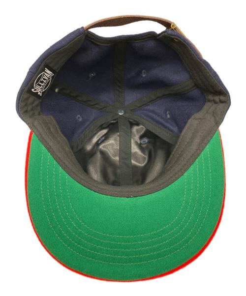 SULLIVAN（サリバン）SULLIVAN (サリバン) SULLIVAN　COOPERSTOWN CAP　キャップ ネイビー×レッドの古着・服飾アイテム
