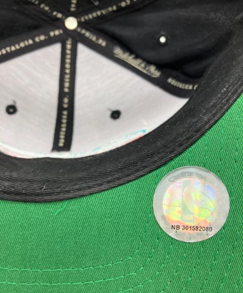 MITCHELL & NESS（ミッチェルアンドネス）MITCHELL & NESS (ミッチェルアンドネス) MITCHELL & NESS　キャップ ブラックの古着・服飾アイテム