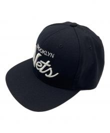 MITCHELL & NESS（ミッチェルアンドネス）の古着「MITCHELL & NESS　キャップ」｜ブラック