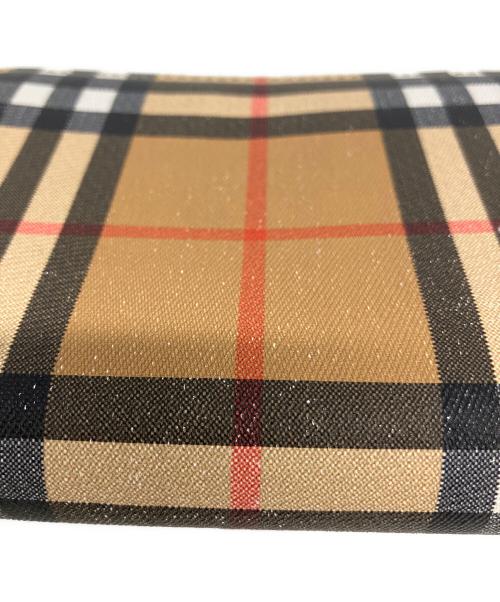 BURBERRY（バーバリー）BURBERRY (バーバリー) BURBERRY　ラウンドファスナー財布 ブラウンの古着・服飾アイテム