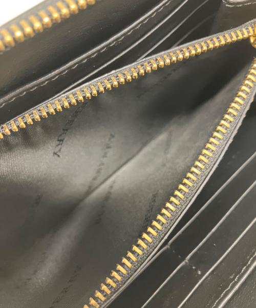 BURBERRY（バーバリー）BURBERRY (バーバリー) BURBERRY　ラウンドファスナー財布 ブラウンの古着・服飾アイテム