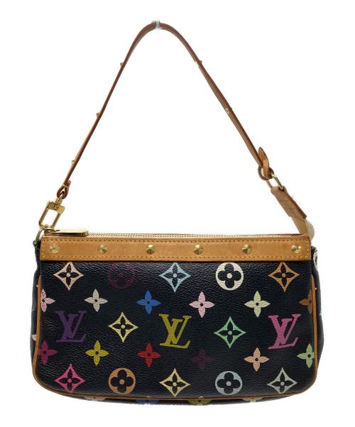 LOUIS VUITTON（ルイ ヴィトン）LOUIS VUITTON (ルイ ヴィトン) モノグラム・マルチカラー ポシェット・アクセソワール ノワールの古着・服飾アイテム