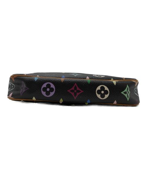 LOUIS VUITTON（ルイ ヴィトン）LOUIS VUITTON (ルイ ヴィトン) モノグラム・マルチカラー ポシェット・アクセソワール ノワールの古着・服飾アイテム
