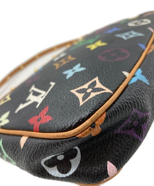 LOUIS VUITTON（ルイ ヴィトン）LOUIS VUITTON (ルイ ヴィトン) モノグラム・マルチカラー ポシェット・アクセソワール ノワールの古着・服飾アイテム
