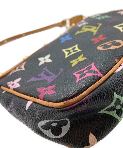 LOUIS VUITTON（ルイ ヴィトン）LOUIS VUITTON (ルイ ヴィトン) モノグラム・マルチカラー ポシェット・アクセソワール ノワールの古着・服飾アイテム